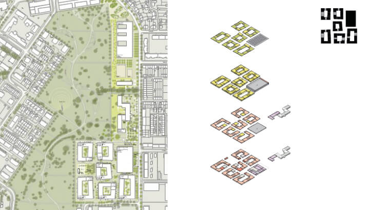 Quartiersentwicklung Reese-Kaserne Ost in Augsburg | bodensteiner fest