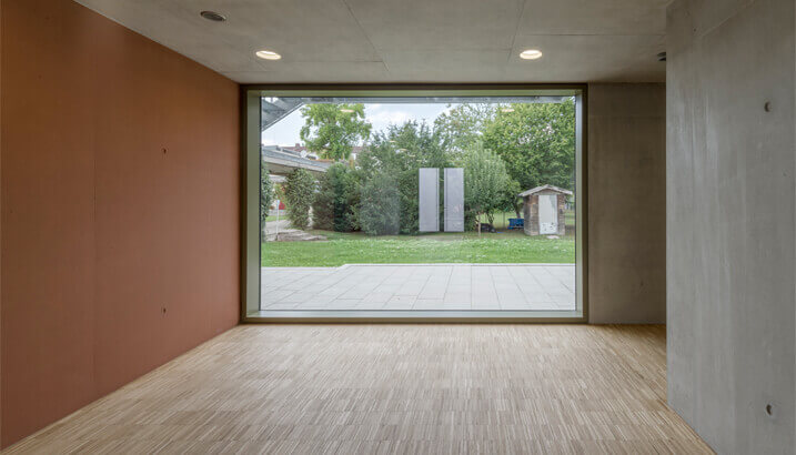 foyer blick in den garten
