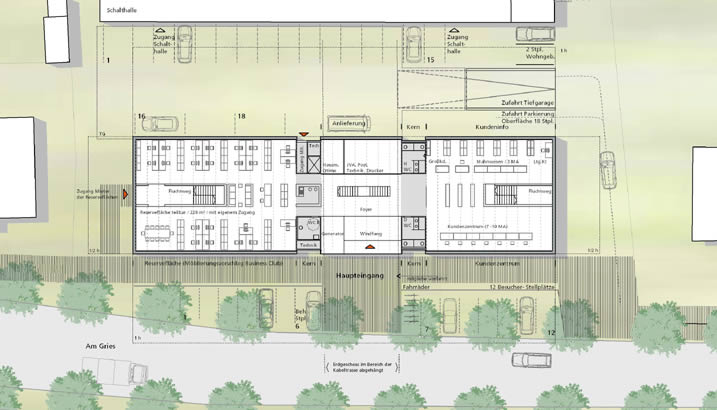 plusenergie verwaltungsgebäude grundriss