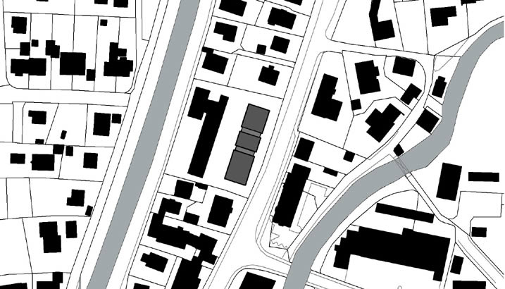 plusenergie verwaltungsgebäude lageplan